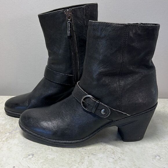 Medicus Winter Heeled Ankle Boot Leather 9 - Picture 1 of 10
